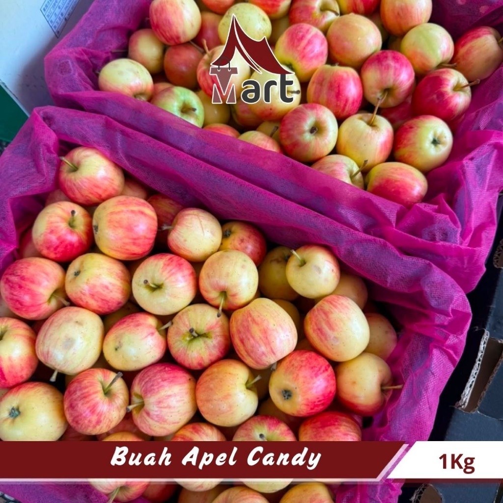 Buah Apel Candy 1 Dus Fresh Premium - Glagah Mart