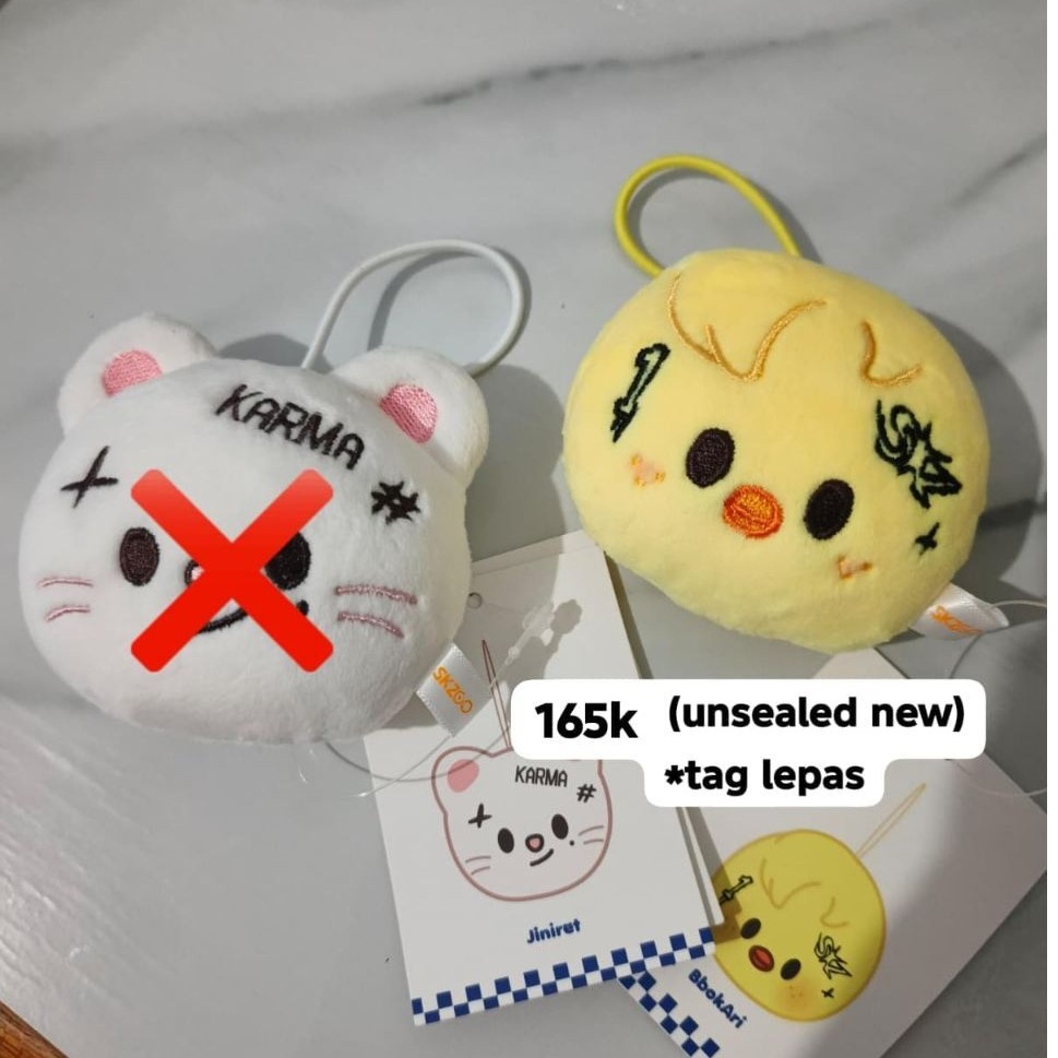 [OFFICIAL] Skzoo Bbokari Nametag Karma plush unsealed
