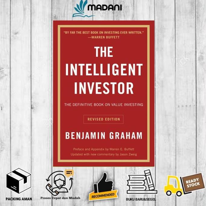 Buku The Intelligent Investor Rev Ed.: Benjamin Graham  ( inggris & indonesia )