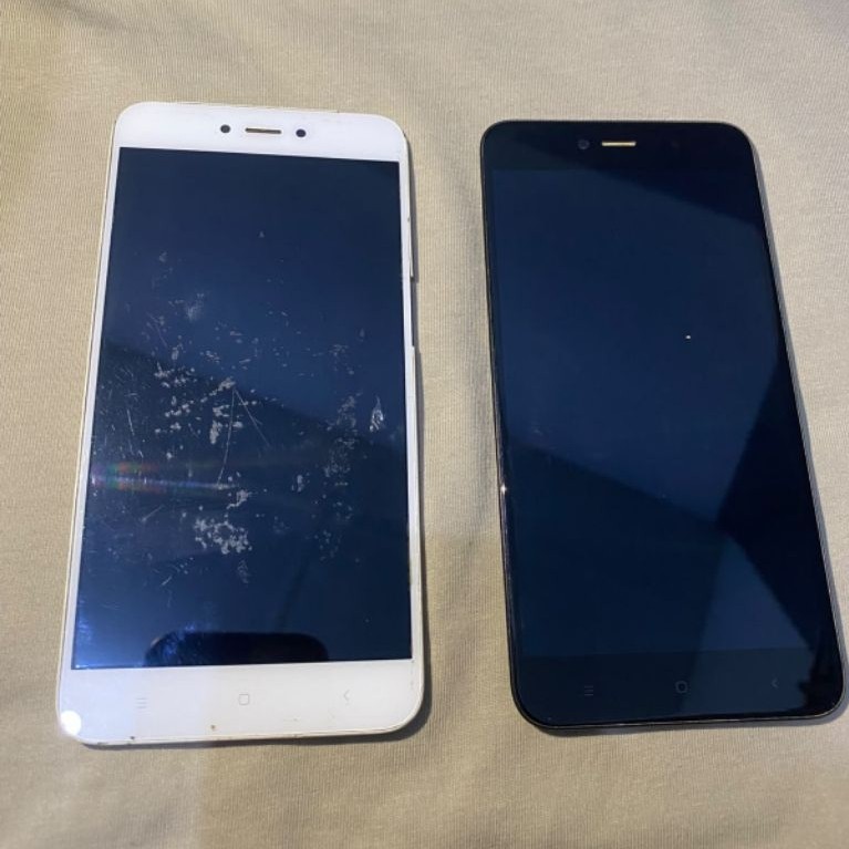 LCD dan Frame original copotan Redmi Note 5A