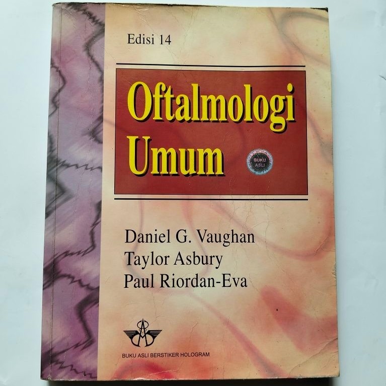 Buku Kedokteran Oftamologi Umum Edisi 14 Karya Daniel G. Vaughan