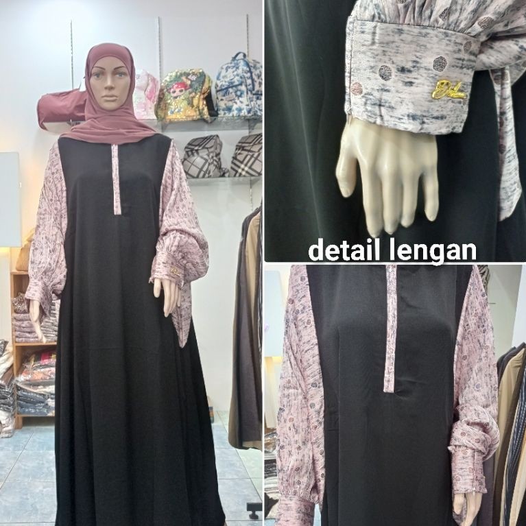 GAMIS DNL LUXURY LENGAN MOTIF