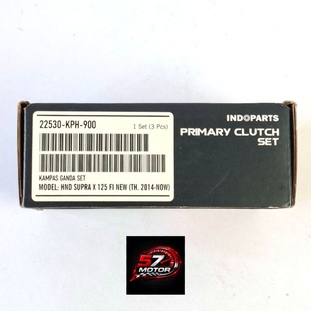 Kampas Ganda Only Honda Supra X 125 FI New/OLD, Kharisma Indoparts