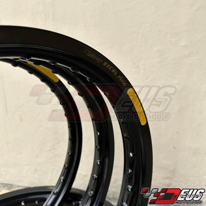 455Abraham - Velg Tk Takasago Excel Asia Ring 17 140 160 185 Titanium & Black