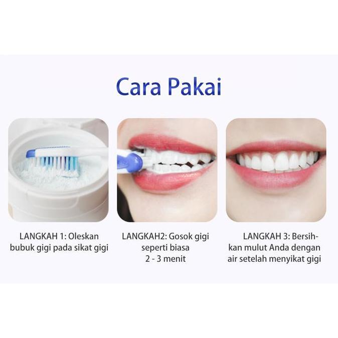 BREYLEE Teeth Whitening Powder & Pen - Mencerahkan Gigi,Whitening tooth powder teeth whitening