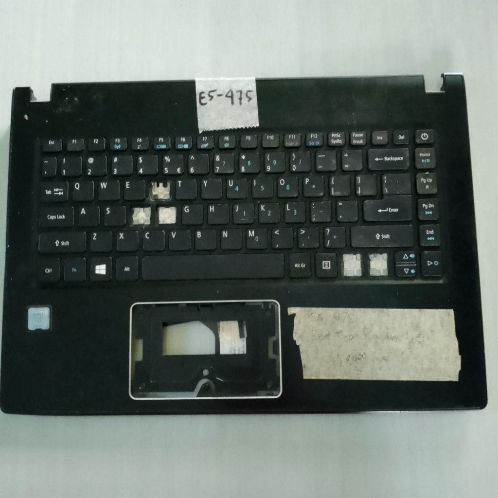 SECOND Casing Laptop Hardcase | Acer E5 475 E5 475G E5 476  | Case C Bagian Atas Motherboard Laptop 