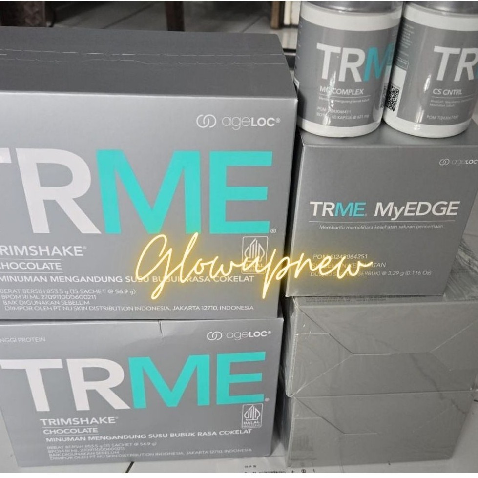 Trme Diet 1 Bulan TANPA JUMPSTART TWS V2 ORIGINAL ASLI TR90 suplemen diet nuskin® pharmanex original