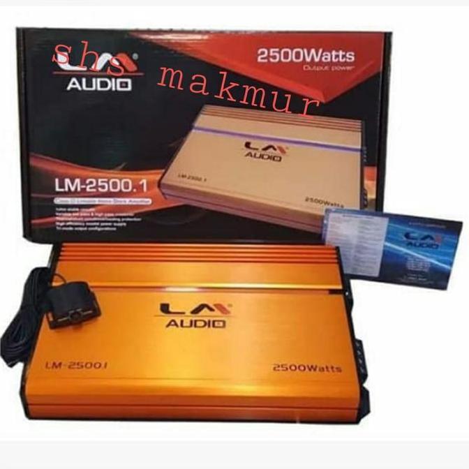 Ready monoblock amplifier monoblock LM AUDIO LM 2500.1 Non Cod