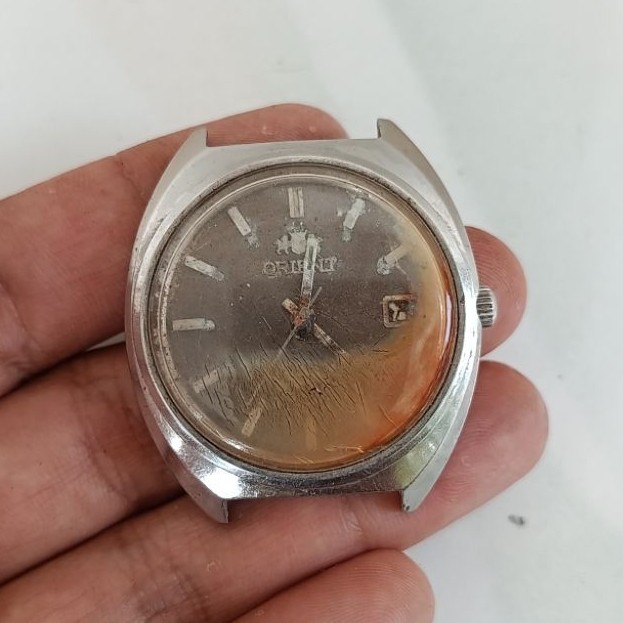 bahan jam orient manual vintage