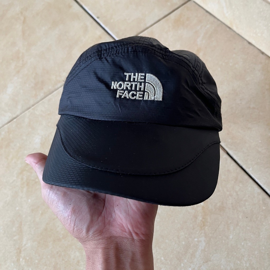 topi tnf flight series warna hitam mulus