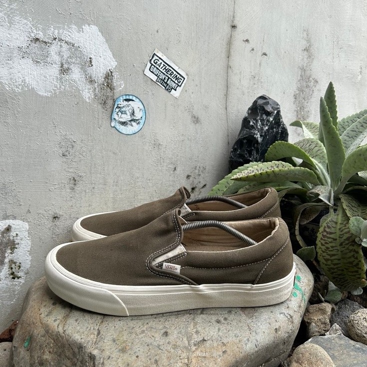 Vans SlipOn Olive Green