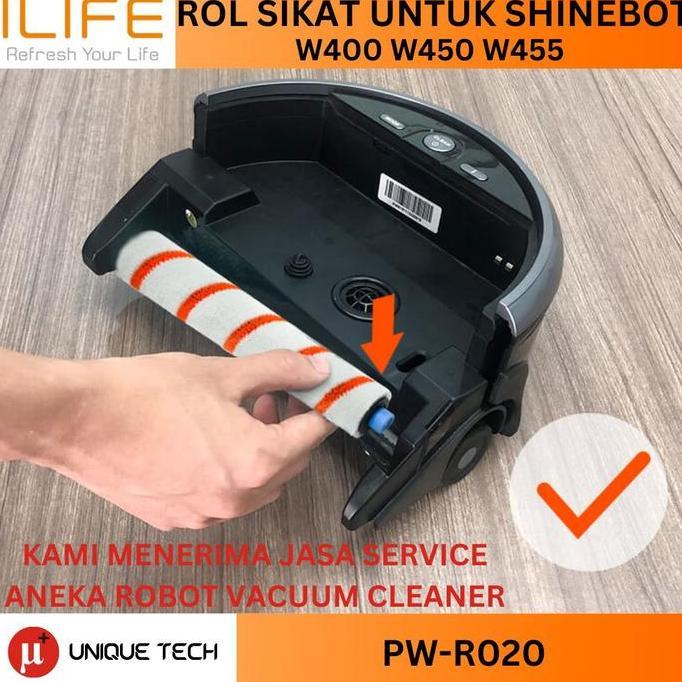 TERBARU - MOPPING ROLLER BRUSH SIKAT ROLL W400 W450 W455 ILIFE SHINEBOT PW-R020