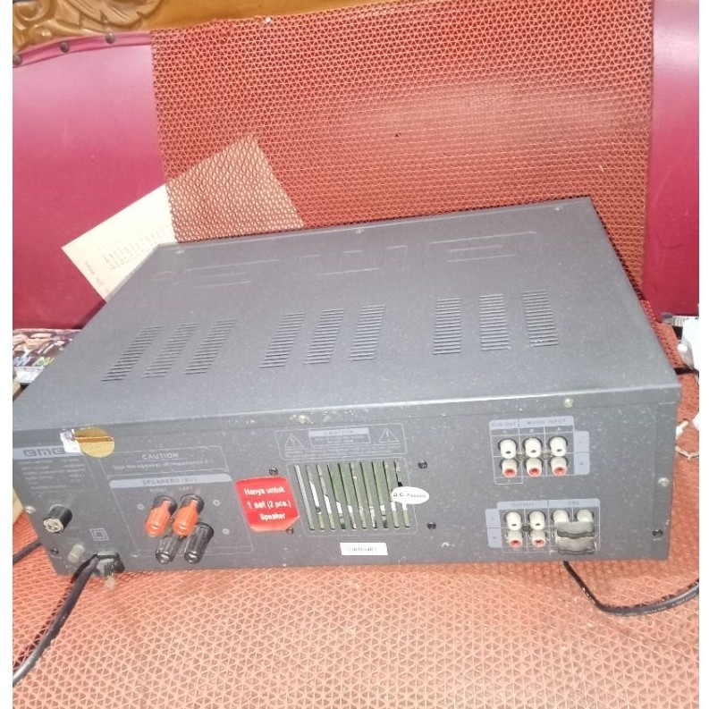 AMPLIFIER BMB DA-2000III STEREO MIXING AMPLIFIER,100% ORIGINAL KONDISI BEKAS PAKAI