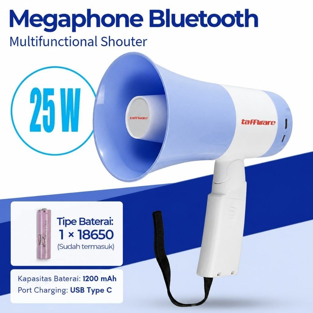 Toa Speaker Perekam Toa Sirine Recording Promosi bluetooth USB TF Card