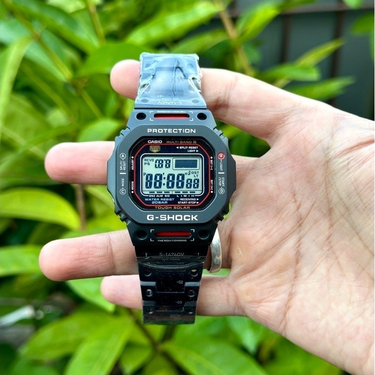 (Ready Stock) G-SHOCK GW M5610U JDM BEZEL STRAP BLACK DOFF TVA NEW ORIGINAL