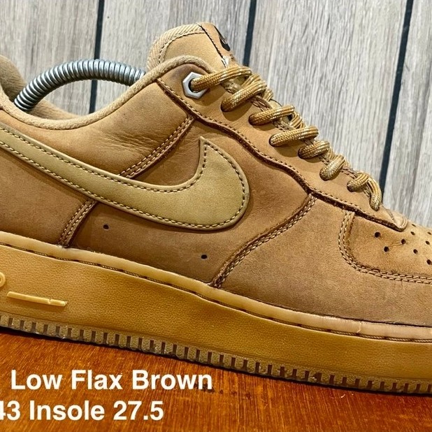 NIKE AF1 LOW COKLAT SZ 43
