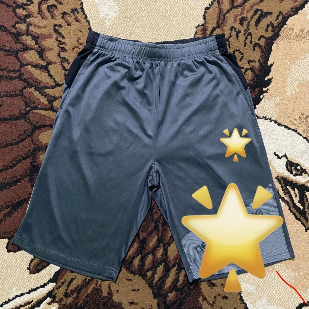 CHMZ N 3W BAL 4NCE - AUTHENTIC CELANA PENDEK SPORT BAHAN KATUN JERSEY HALUS & ADEM| UNISEX/ PRIA/ WA