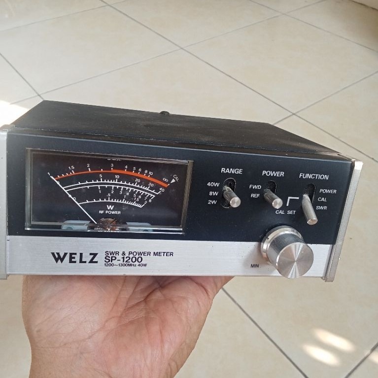 SP1200 WELZ swr & power meter