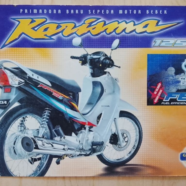 Brosur Original Honda Karisma 125 2003