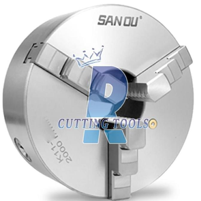 Chuck Bubut 8In 3 Jaw Sanou - Claw Bubut 3 Jaw - Catok Bubut 8In Catok Bubut 8Inchi