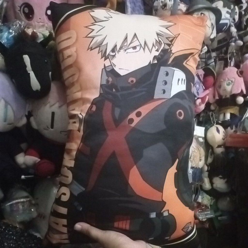 Official Pillow Katsuki Bakugo MHA / MHA / Bantal Bakugo MHA ORIGINAL