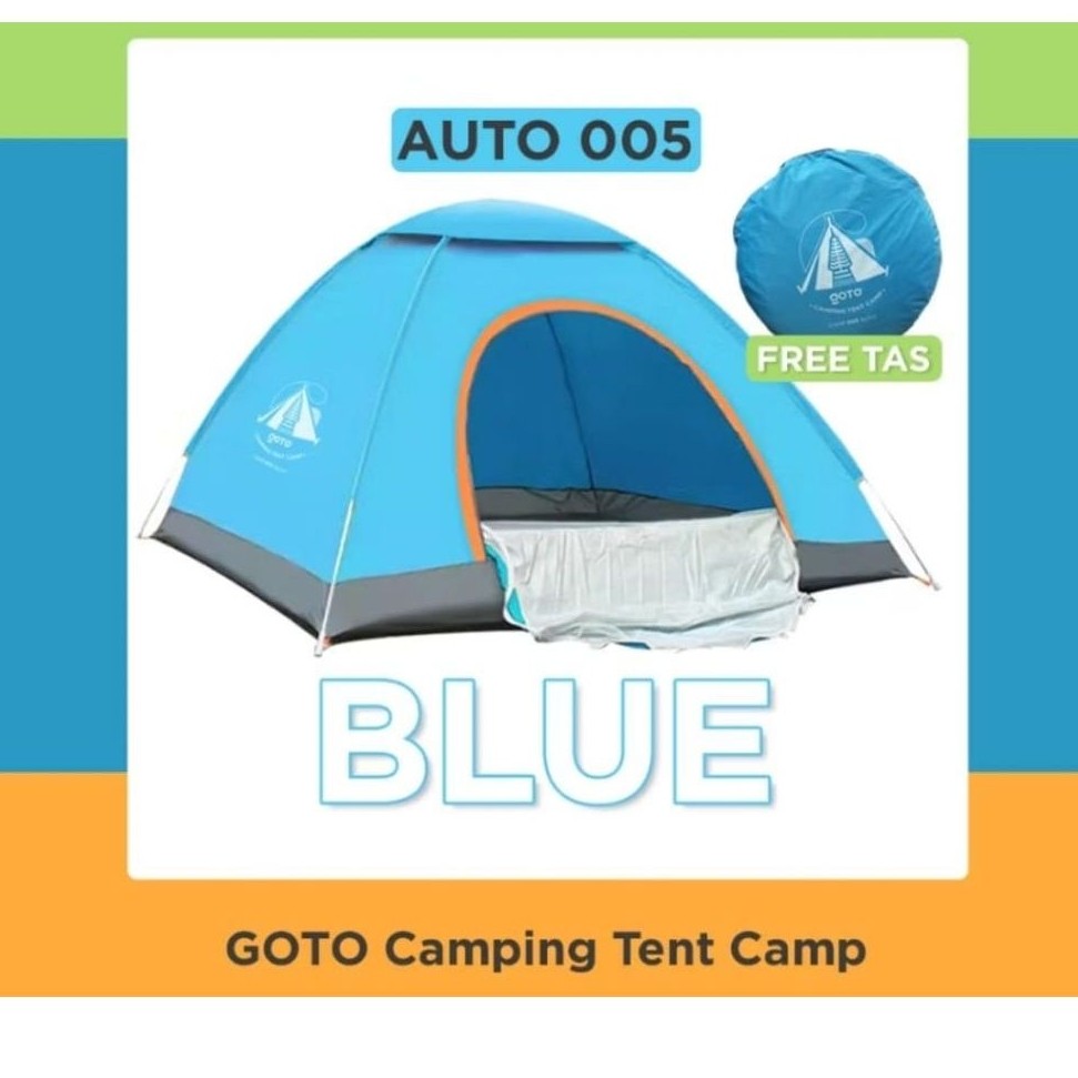 TENDA CAMPING OTOMATIS - ALAT PERLENGKAPAN CAMPING