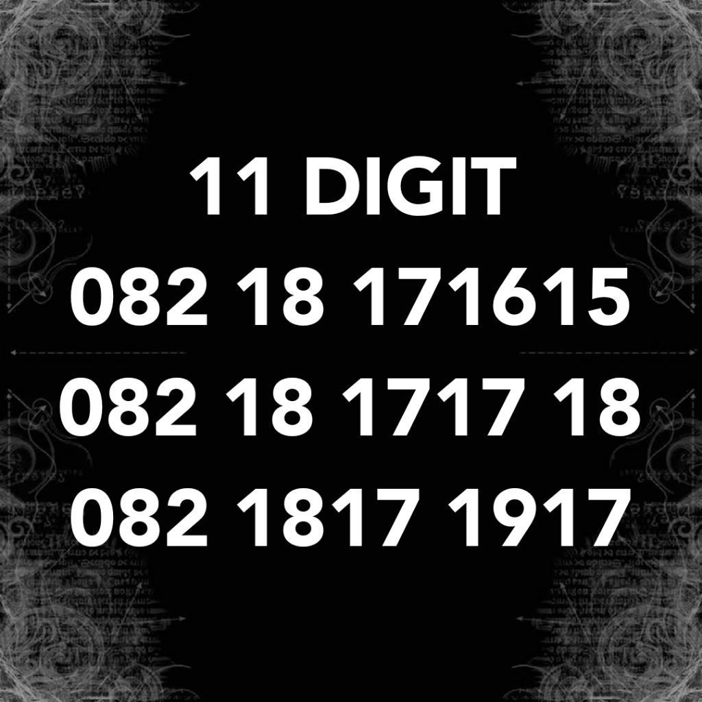 NO CANTIK TELKOMSEL 11 DIGIT SUPER