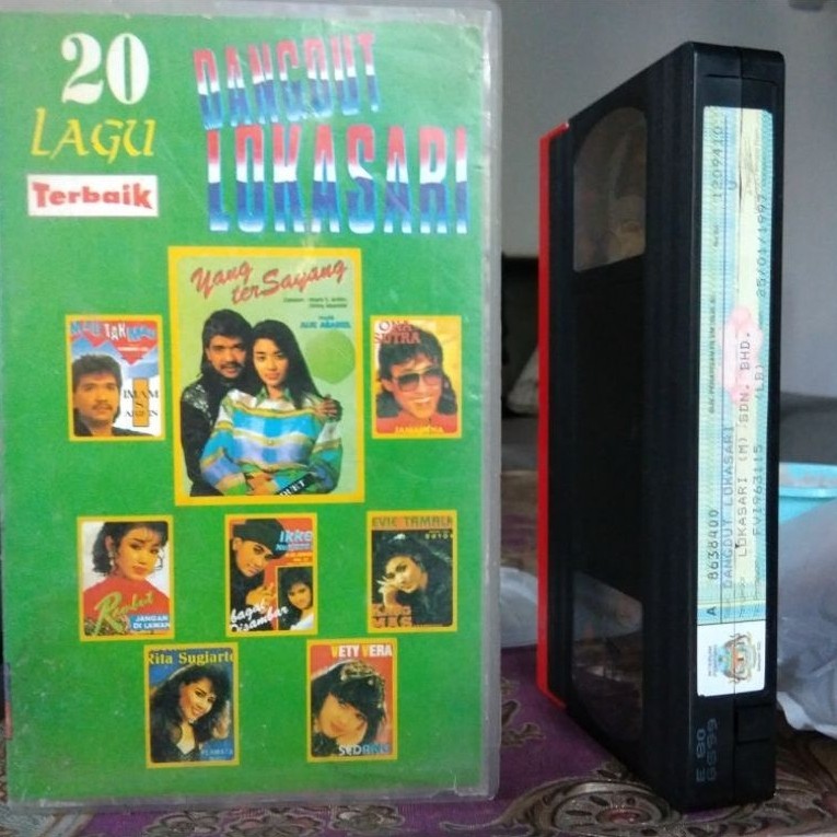 Kaset Vhs dangdut