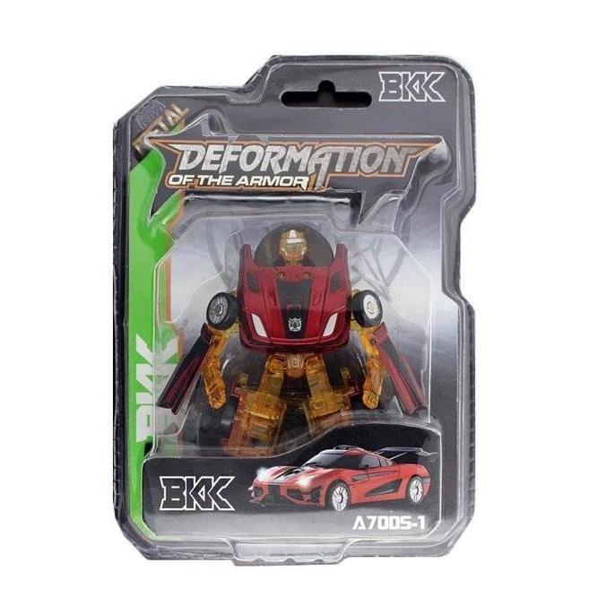 Bavilona_Seller - Mainan Diecast Transformer Robot Mobil - Deformation Of The Armor