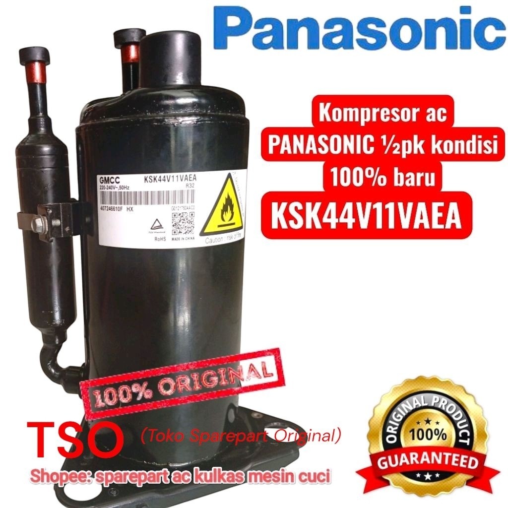 kompresor ac PANASONIC R32 1/2 PK kompresor outdoor ac panasonic