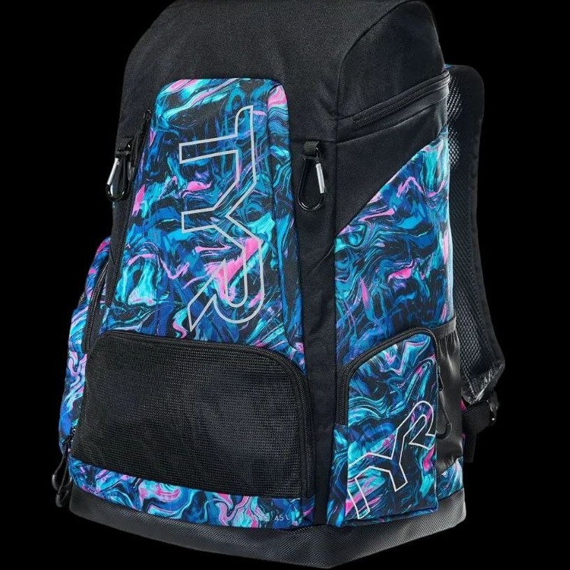 Tyr Bagpack Alliance 45 Liter Blue/Pink Tas Olahraga Travelling