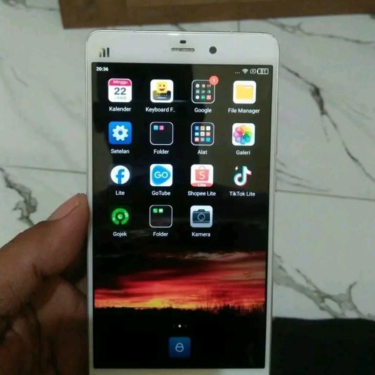 lcd touchscreen xiaomi mi note bamboo