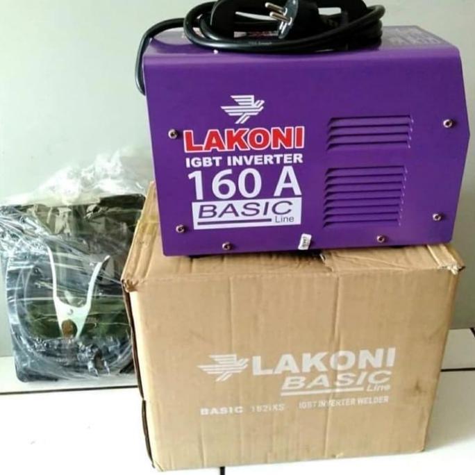 Mesin Las LAKONI 162ix Basic Travo Las Inverter 160A 900 Watt