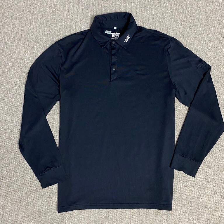 polo shirt PXG golf hitam preloved second