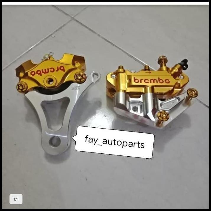 HOT DEAL KALIPER MONOBLOCK KALIPER 2 PISTON BREMBO PLUS BREKET D B VIXION !