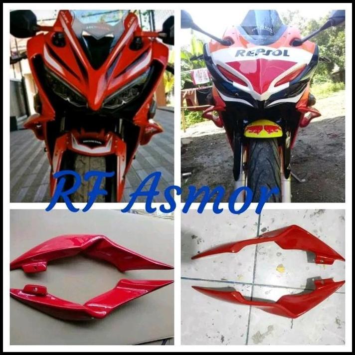 TERLARIS AERO WINGLET CBR FACELIFT AERO DINAMIS CBR150R AERO FAIRING CBR 150 FACELIFT FERING TAIL TI