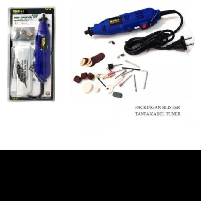 MESIN BOR MINI TUNER LISTRIK ELECTRIC MINI DIE GRINDER SET 40PC