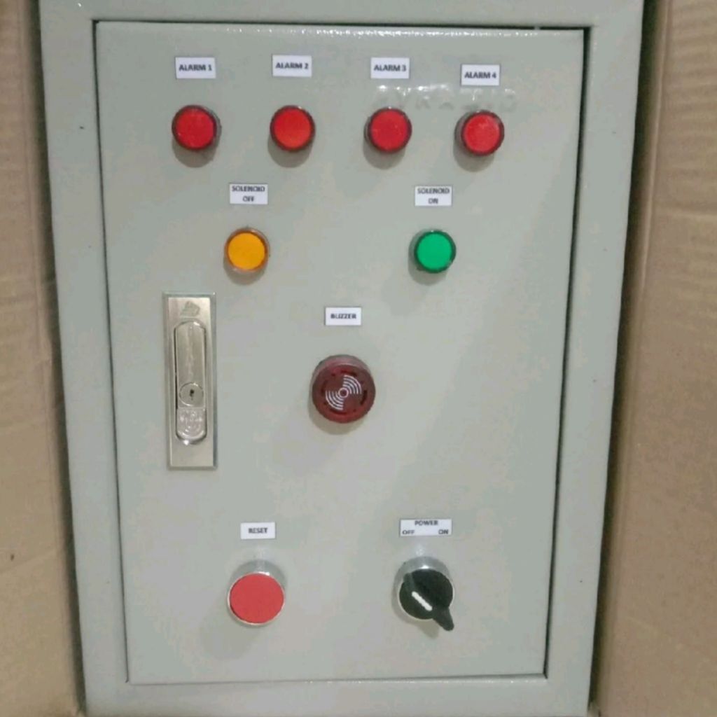 PANEL ALARM GAS DETECTOR 4 ZONA