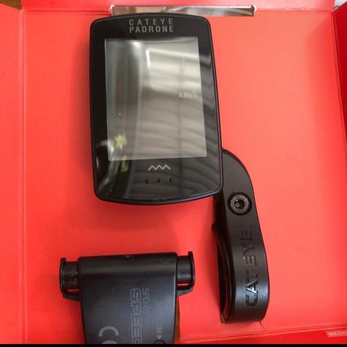 Ready Speedometer Cateye PADRONE STEALTH Comp CC-PA100 + OF100
