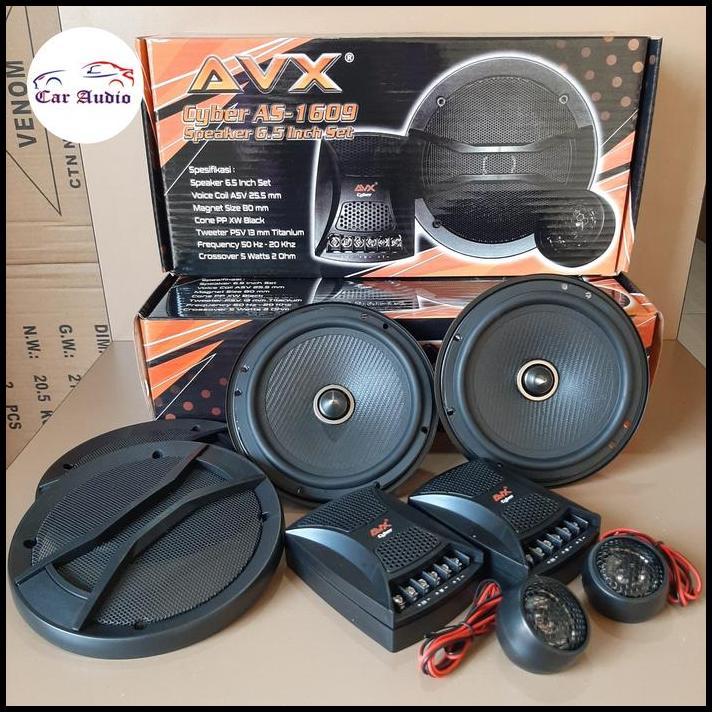 GRATIS ONGKIR PAKET AUDIO SPEAKER AVX CYBER ( SPLIT AVX + COAXIAL AVX ) 
