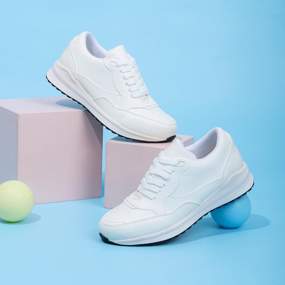 Favorit Elira Sepatu Sneakers Kasual Wanita Freya White Pink Cream Casual Shoes Women