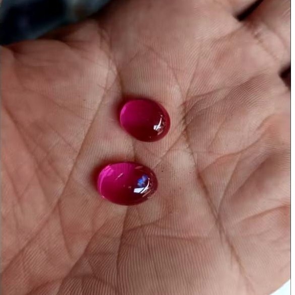 batu akik only merah siem bangkok asli kekeraaab 9mhs 12x10
