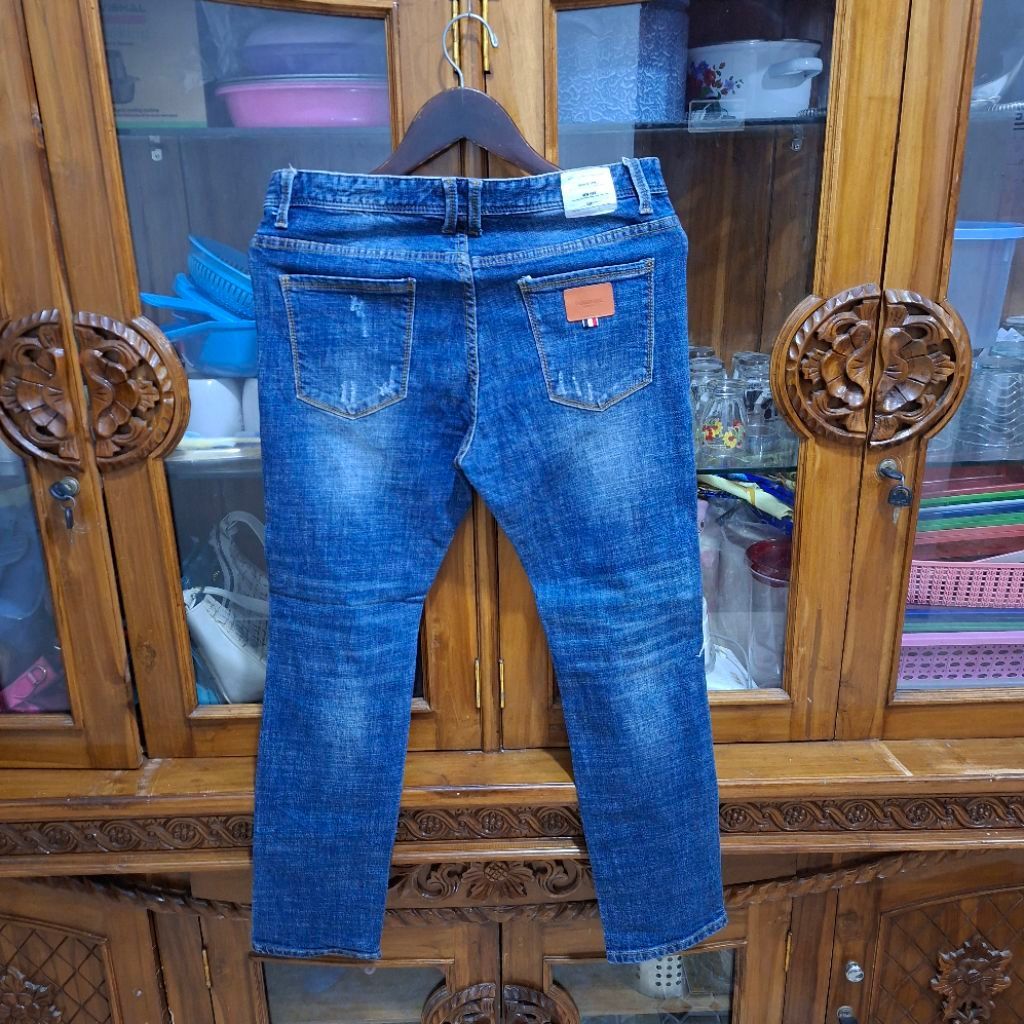 thom brown3 ripped jeans , thom brown3 jeans
