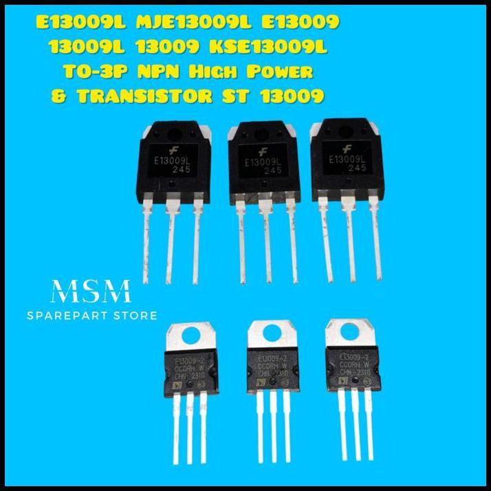 DISKON E13009L MJE13009L E13009 13009L 13009 KSE13009L TO-3P NPN HIGH POWER & TRANSISTOR ST 13009 