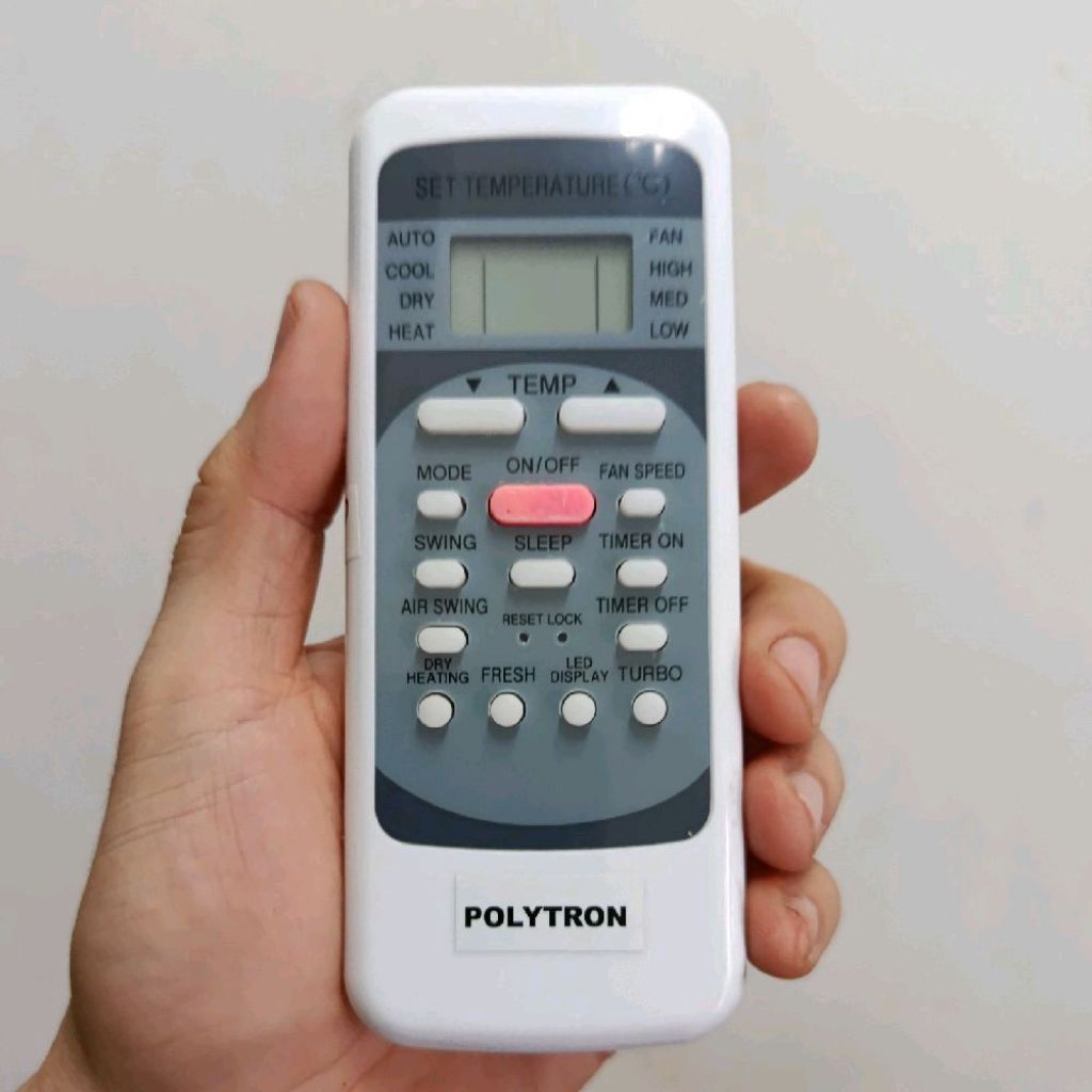 Remote Remot AC Pengganti Tanpa Setting Polytron ICPS11 ICPS14 ICPS15