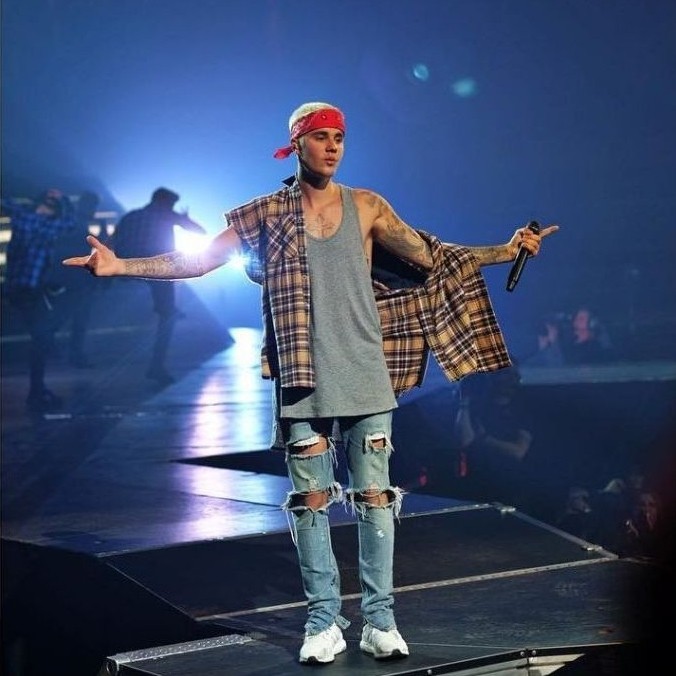 Celana Ripped Jeans MNML Justin Bieber Size 28