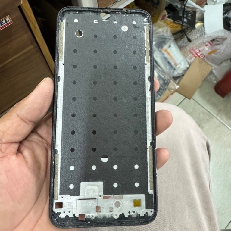 FRAME LCD TULANG BEZZEL XIAOMI REDMI NOTE 7 ORIGINAL COPOTAN