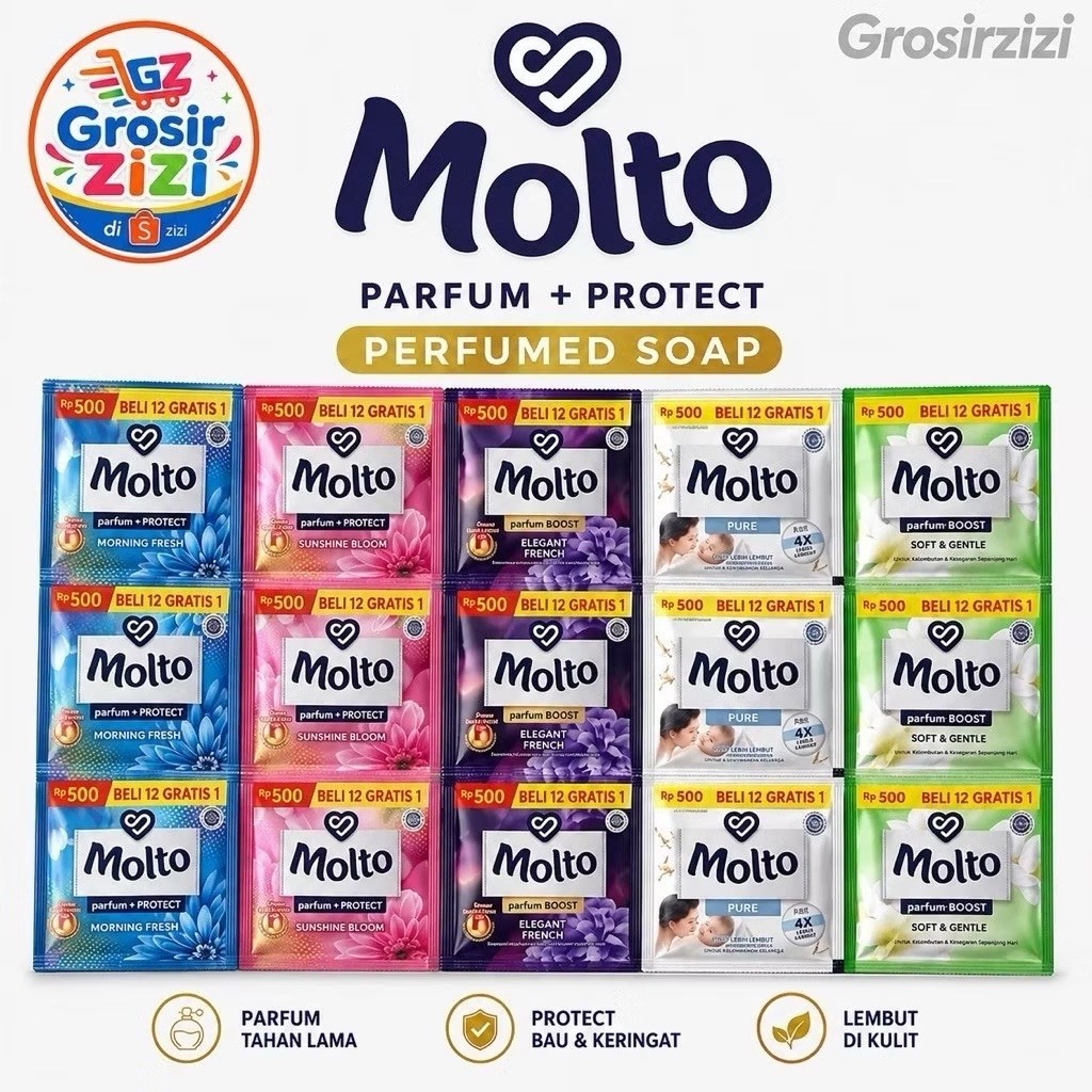 Molto Pewangi Pakaian Sachet