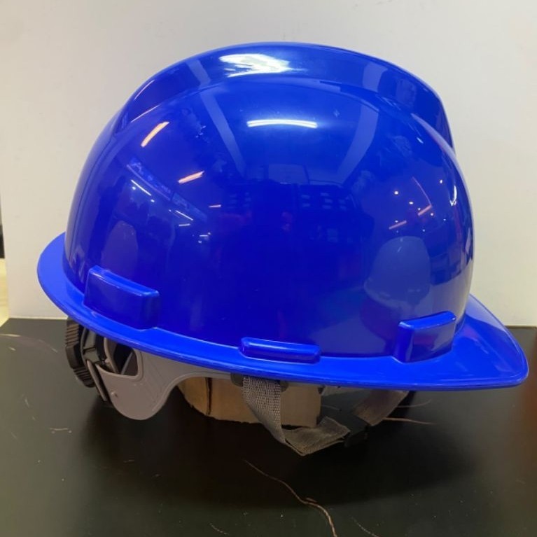 Helm Safety Proyek Good Fastrack+Tali Dagu Original berkualitas_Biru