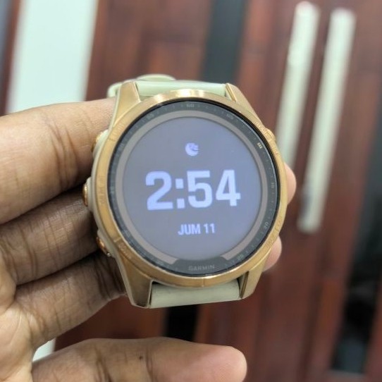 Smartwatch Garmin Fenix 7S Sapphire Solar Second Seken Bekas Murah